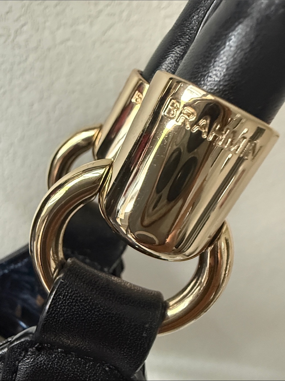 Brahmin Elisa Crowe Lazuli Blue Hobo Bag - Picture 5 of 10